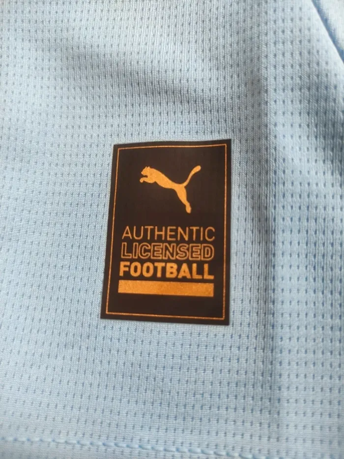 Maillot de foot Manchester City, Puma Authentique Officiel taille enfant 11/12 ans, Neuf - photo numéro 7