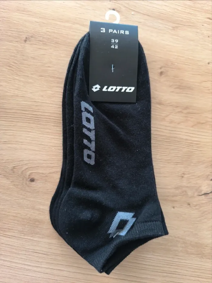 Lot de 3 paires de chaussettes, Lotto,taille 39/42