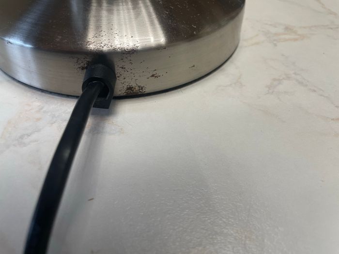 Lampe de chevet tactile ampoule bleue - photo numéro 4