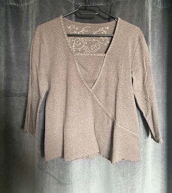 Pull léger manches 3/4