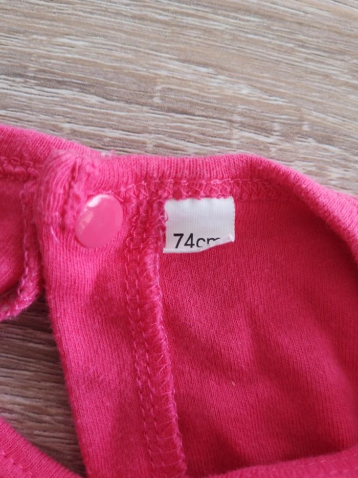 Pyjama léger 12 mois rose elephant - photo numéro 4