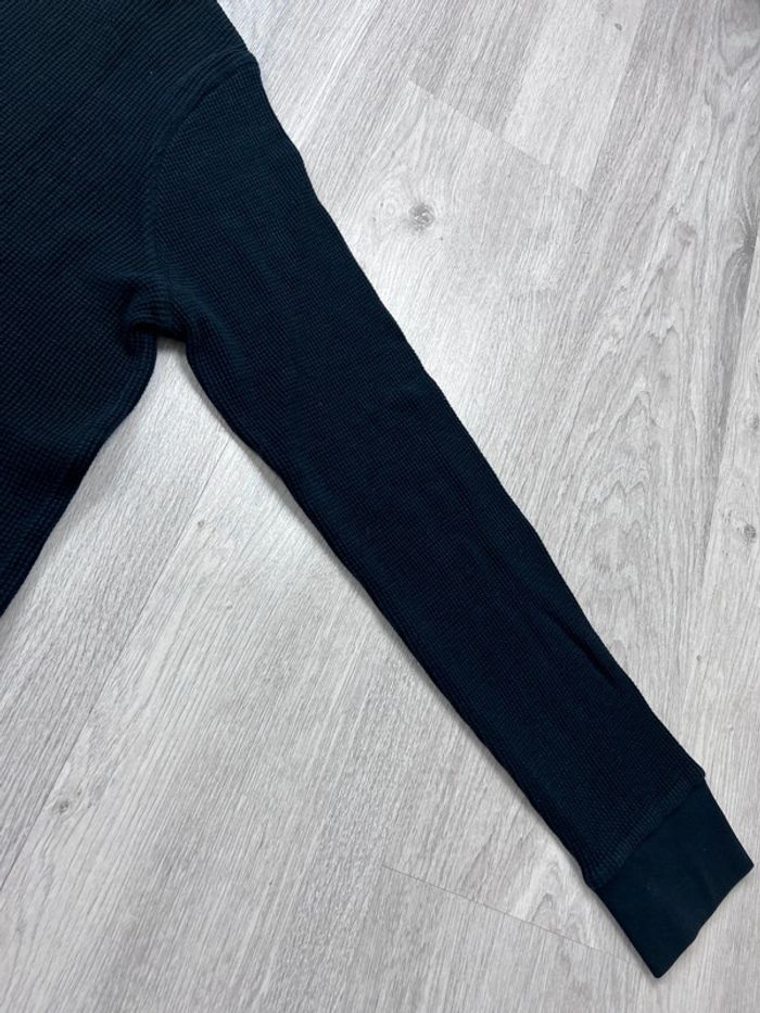 Pull nid-d’abeilles Ralph Lauren Noir avec logo brodé rouge Taille XXL - photo numéro 17