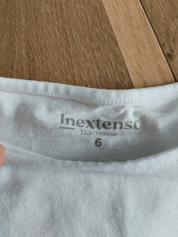 T-shirt fille 6 ans in extenso - photo numéro 2