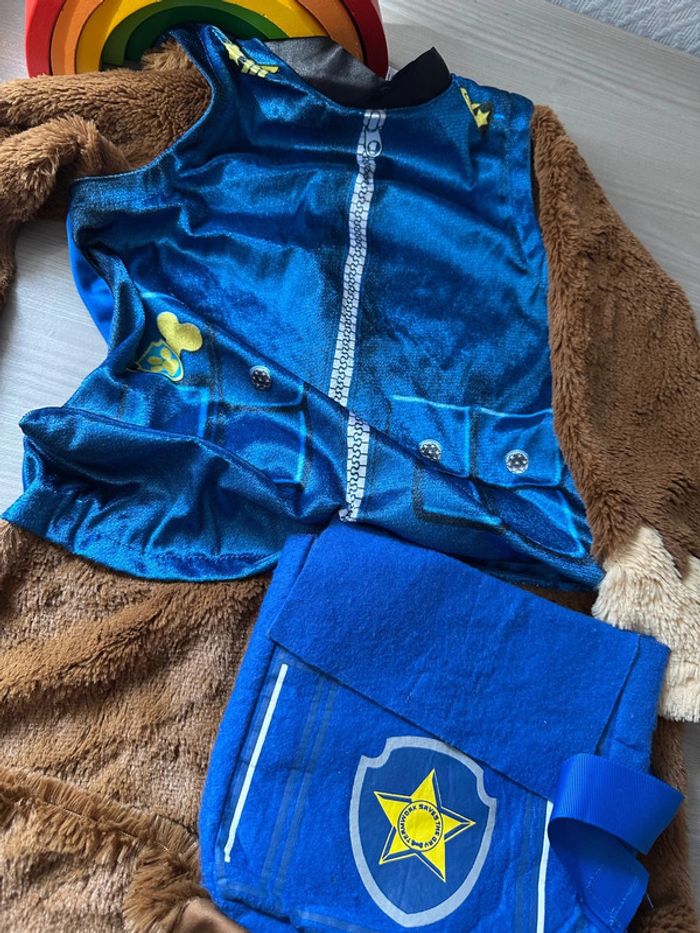 Déguisement Pat Patrouille - Chase Luxe Taille 4-6 ans - photo numéro 4