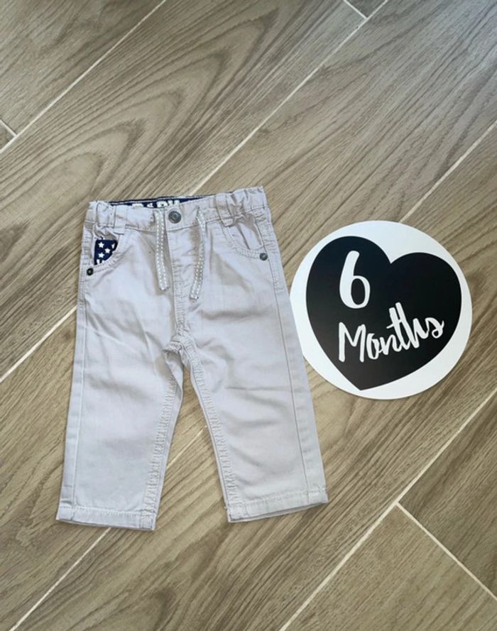 Pantalon léger demi saison 6 mois garçon - photo numéro 2