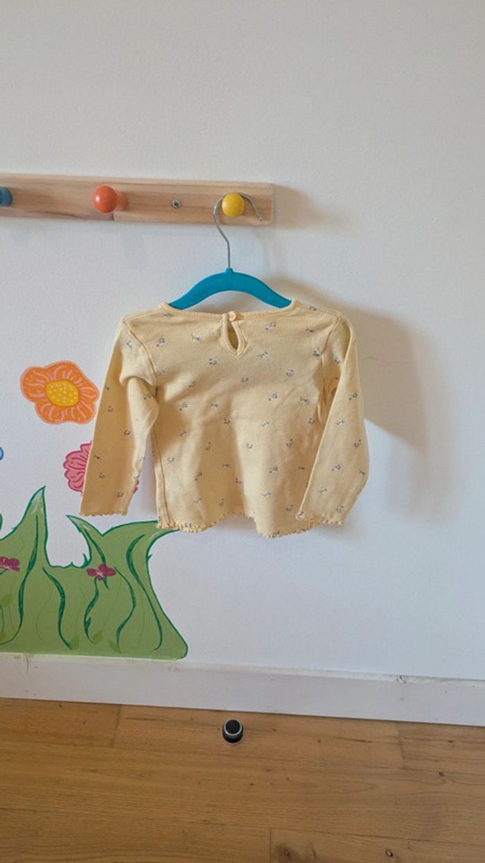 🔹t-shirt manches longues pointelle Primark - 92 cm - photo numéro 4