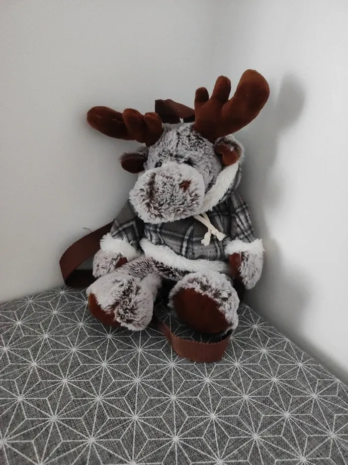 Sac à dos peluche