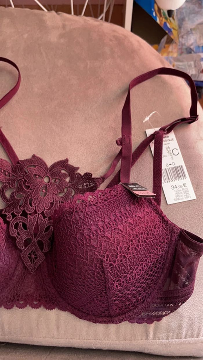Soutien gorge Etam Taille 85 C - photo numéro 2