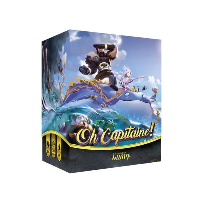 ASMODEE Oh Capitaine Jeu de société OC1632