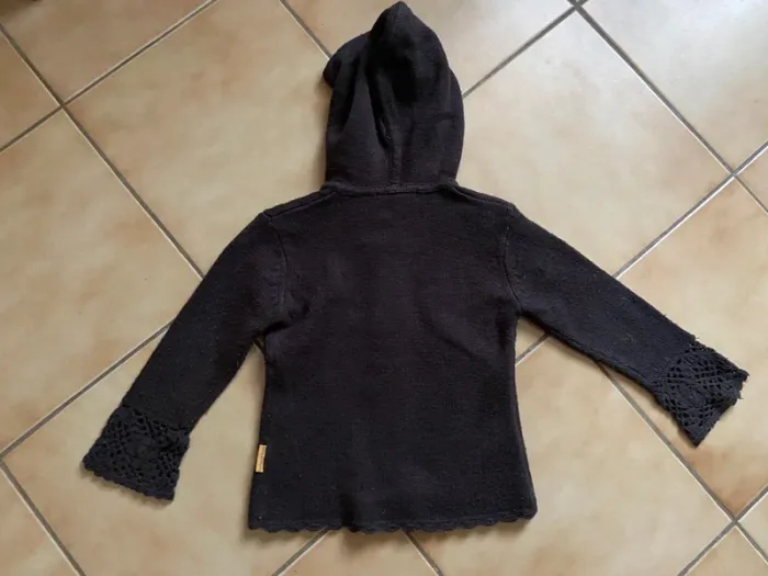 Gilet zippé 4 ans fille - photo numéro 2