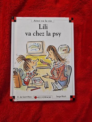 Livre 55 lili va chez la psy