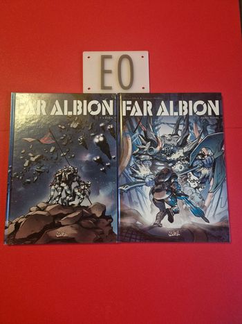 Lot de 2 bd far albion 1 et 2,EO (série complète)