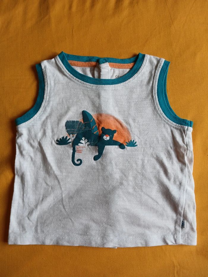 Débardeur garçon 9 mois