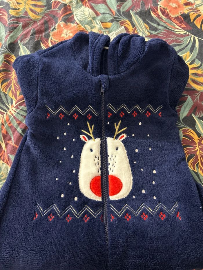 Surpyjama combinaison polaire mixte Renne hiver Eldys - photo numéro 3