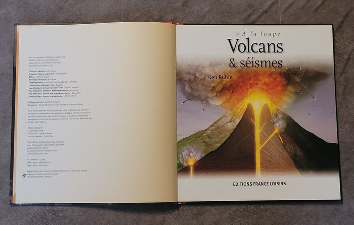 volcans et séismes à la loupe [Board book] [Jan 01, 2011] Ken Rubin - photo numéro 2
