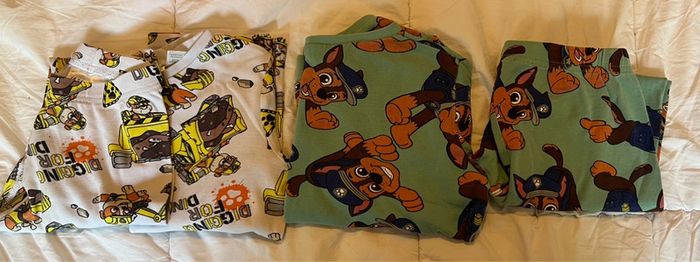 lot de 2 ensembles pat patrouille h&m