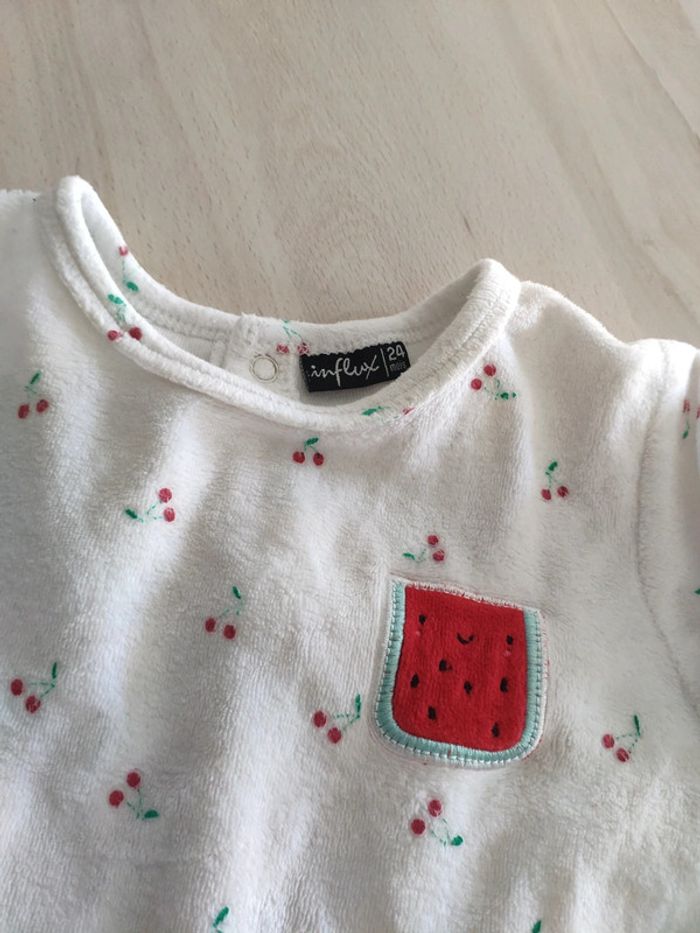 Pyjama 24 mois cerise Influx - photo numéro 3