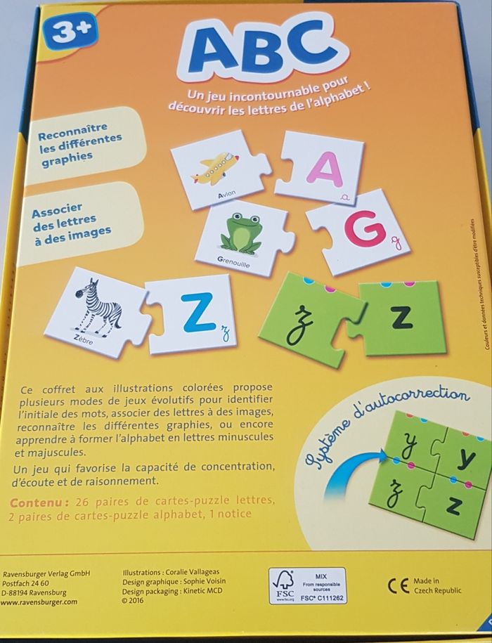 ABC jeu pour découvrir l'alphabet - photo numéro 2