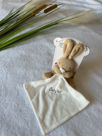 Doudou lapin baby nat