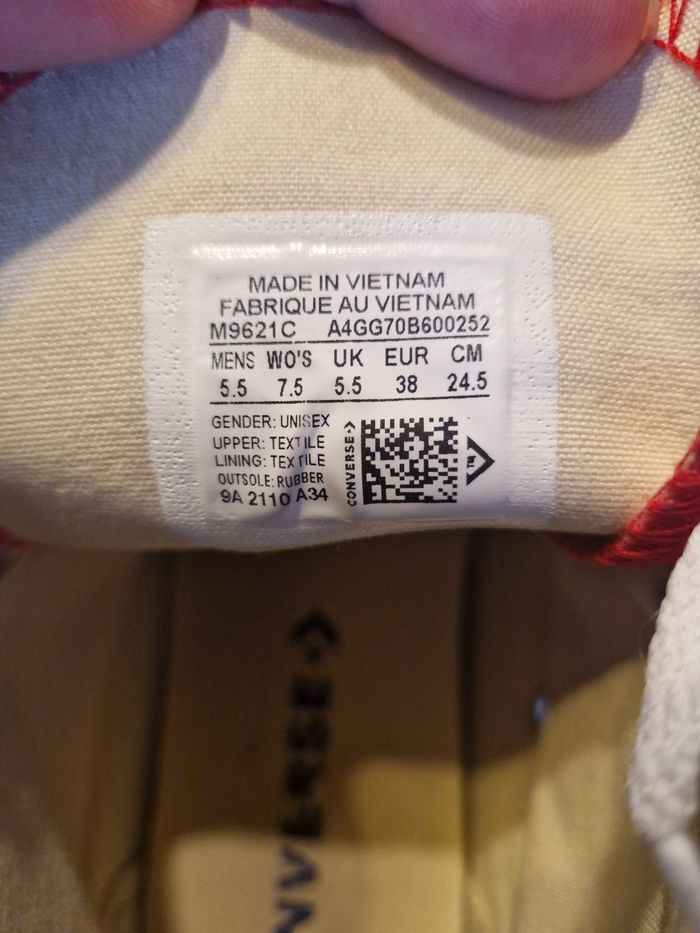 Converse montantes P.38 - photo numéro 4