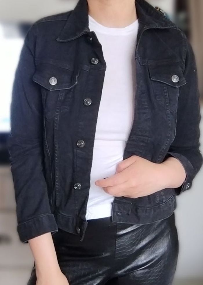 Veste en jean mango