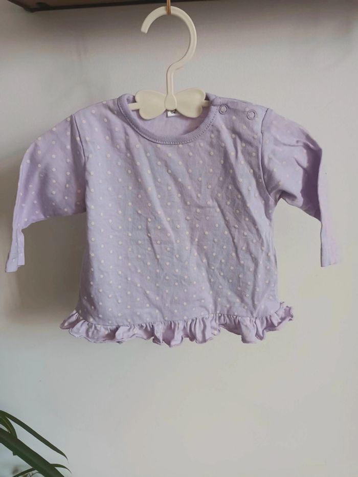 Tee shirt violet 3m