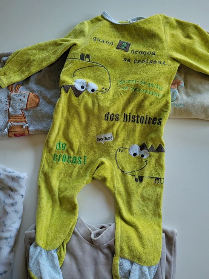 Lot 5 pyjamas - 18 mois - photo numéro 4