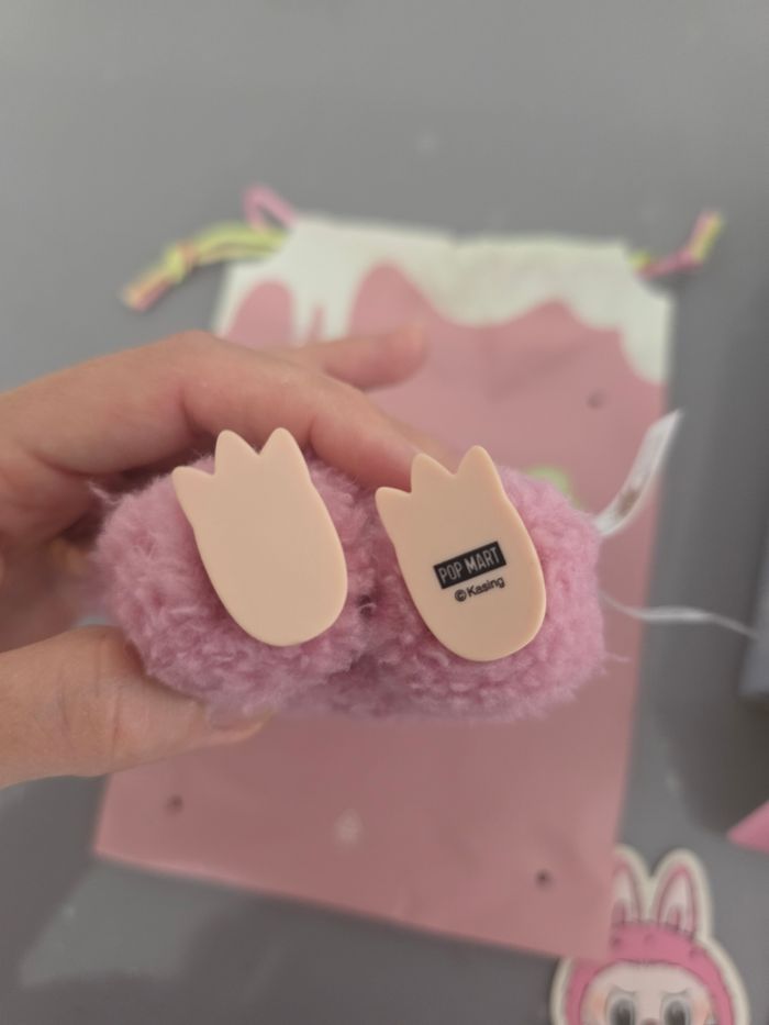Labubu exciting macaron rose - photo numéro 7