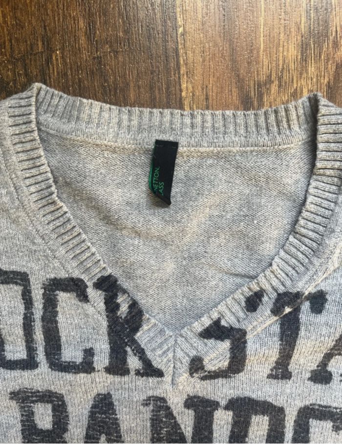 Pull léger Benetton taille 7-8 ans - photo numéro 2