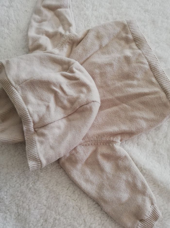 Veste garçon beige obaïbi 1 mois - photo numéro 3