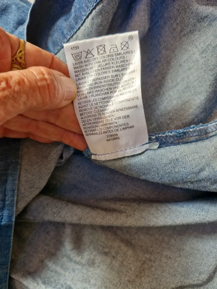 Robe jeans 40  1.2.3 - photo numéro 8