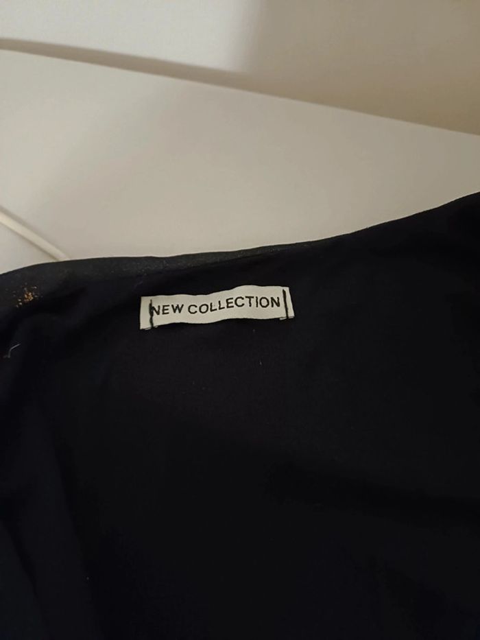 Robe noire chic cache-coeur New Collection taille S 36 - photo numéro 8