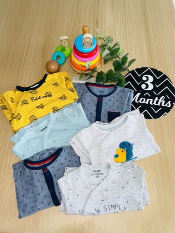 Lot de 6 pyjamas léger