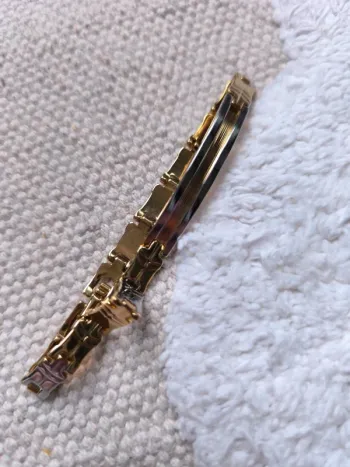 Bracelet doré & argenté à maillons – Chic et intemporel