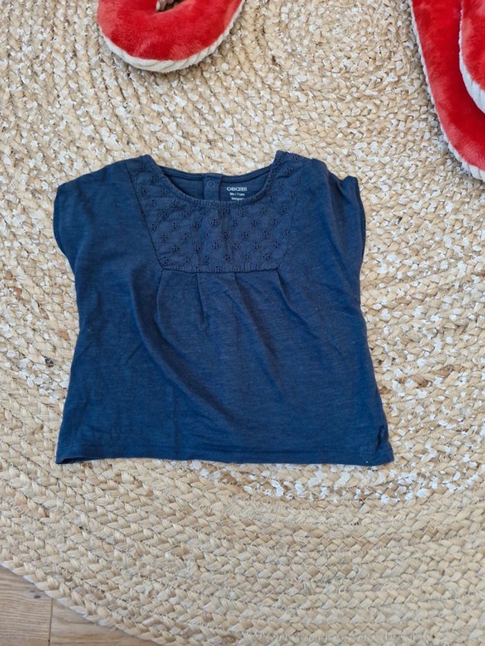 Lot de 3 tee shirt 9 mois - photo numéro 6