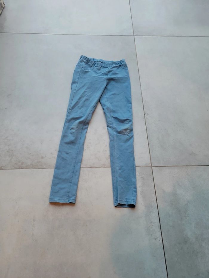 Leggings taille 10 ans bleu jean