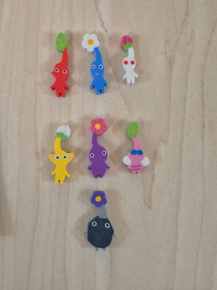 Pochette mini gommes Pikmin Tsume Tsume Keshigomu - photo numéro 4