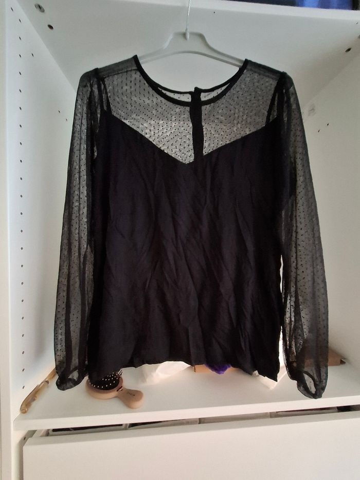 Tee shirt longues manches noires