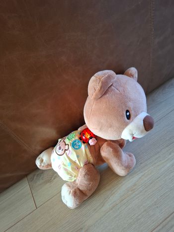 Ourson marche interactif