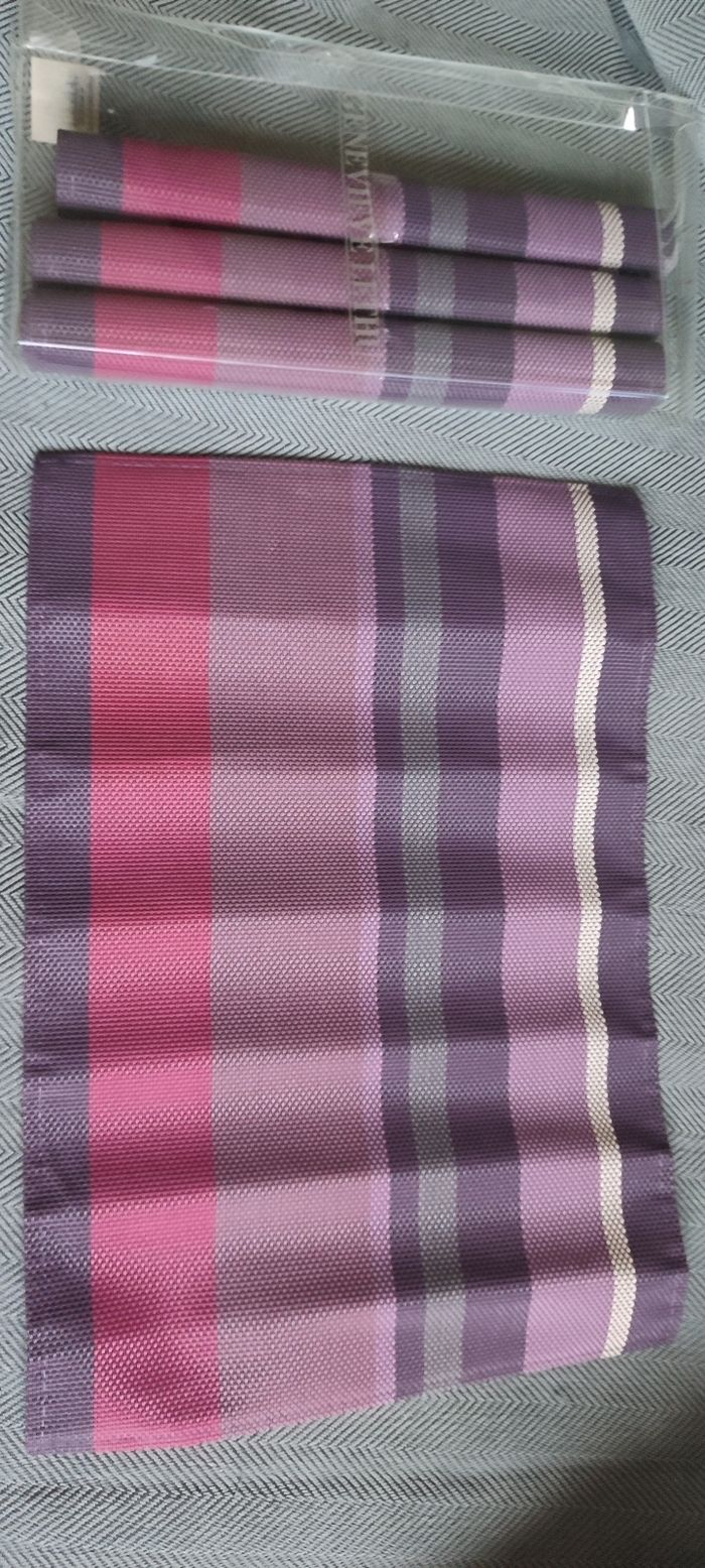 Lot de 4 sets de table Geneviève LETHU - photo numéro 5