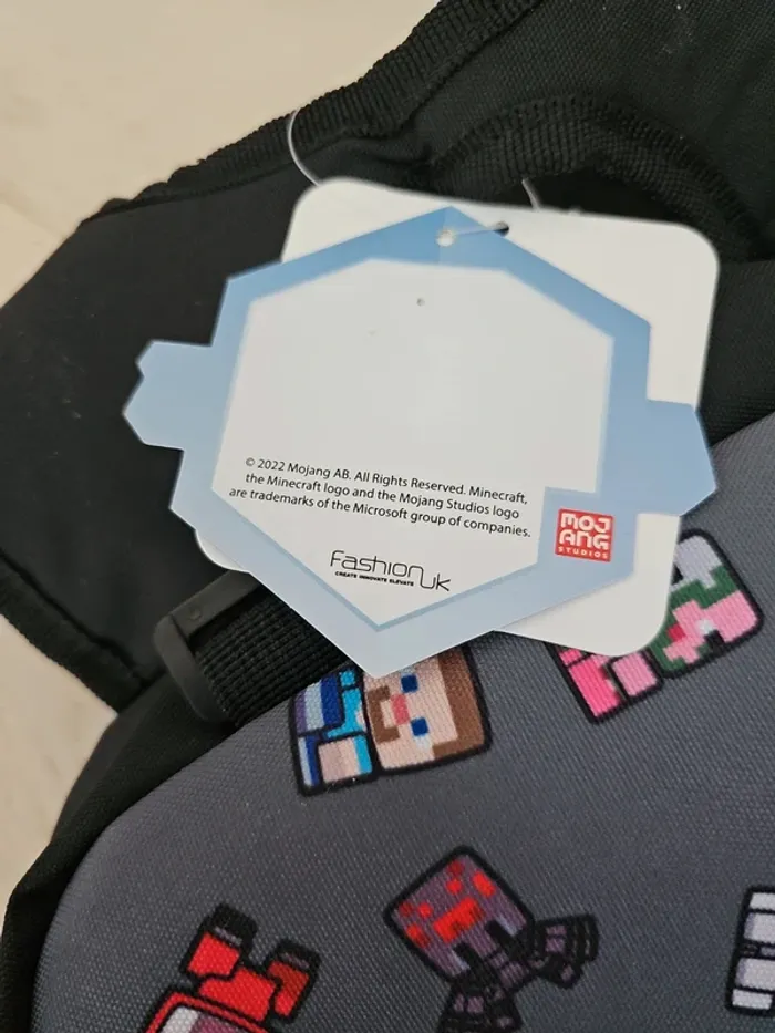 Sac à dos Minecraft neuf - photo numéro 10