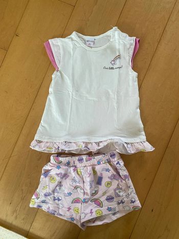 Ensemble short été - 18 mois