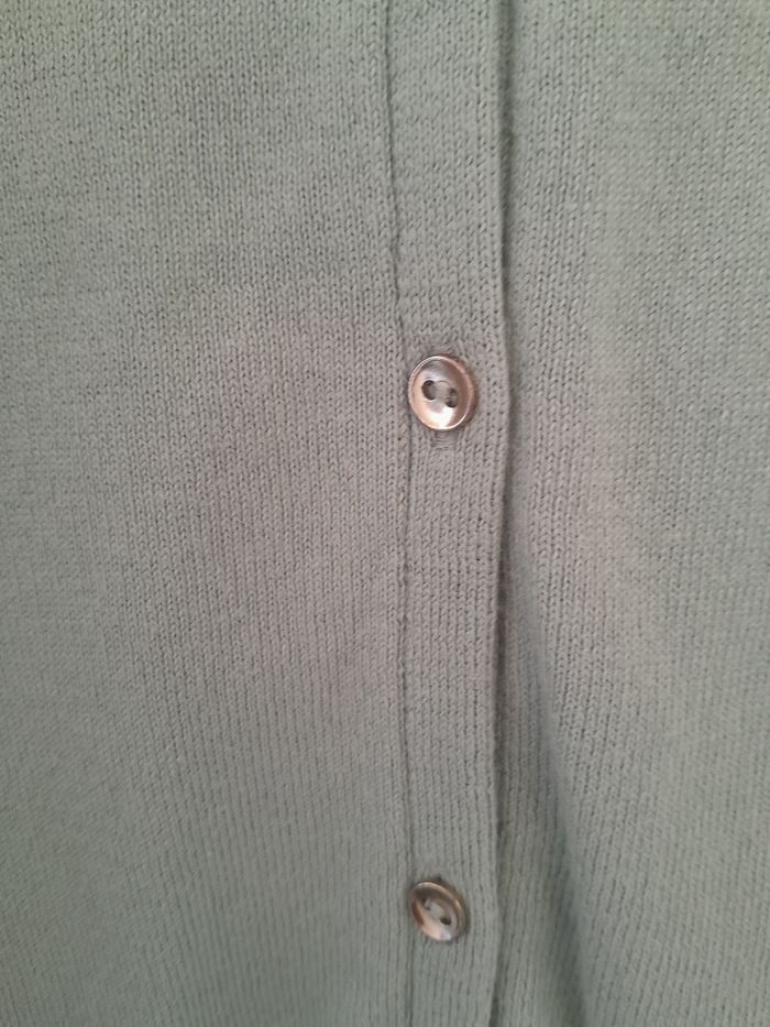 Gilet menthe - photo numéro 2
