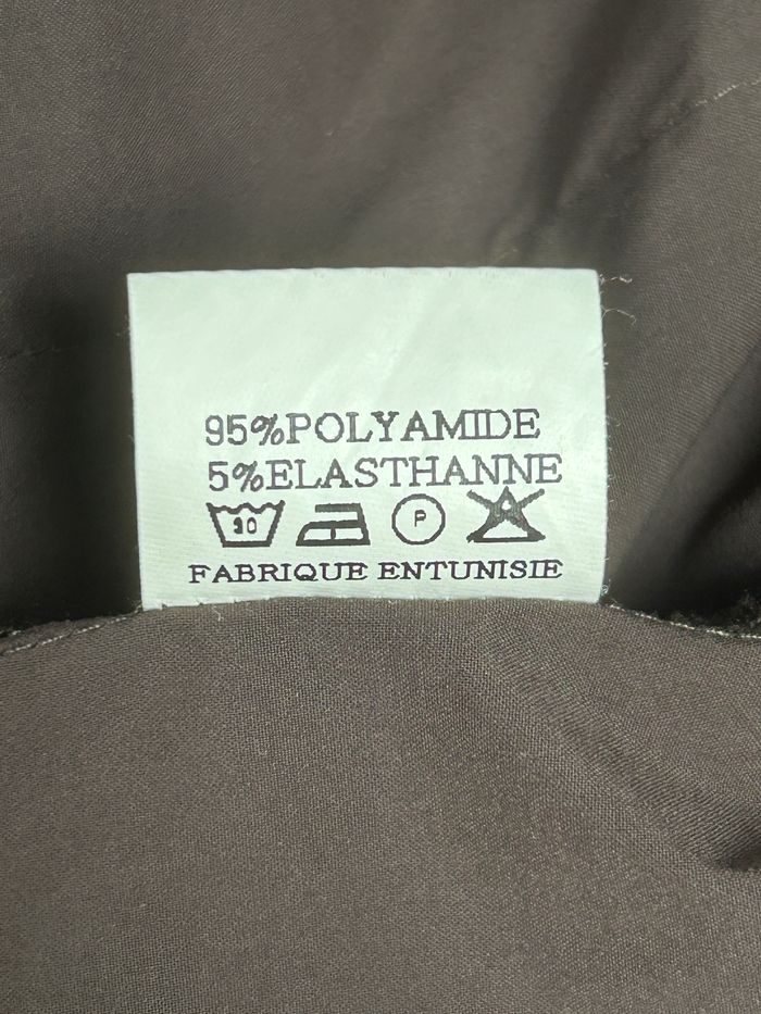 Gilet boutonné marron Jean Marc Philippe - Taille 46 - photo numéro 6