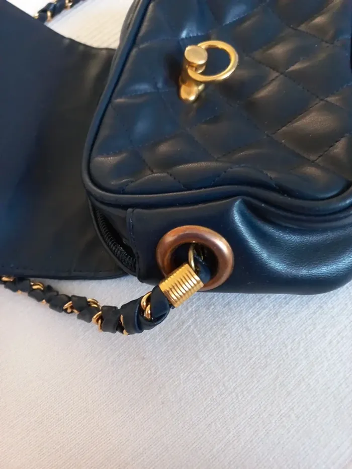 Sac bleu marine - photo numéro 2