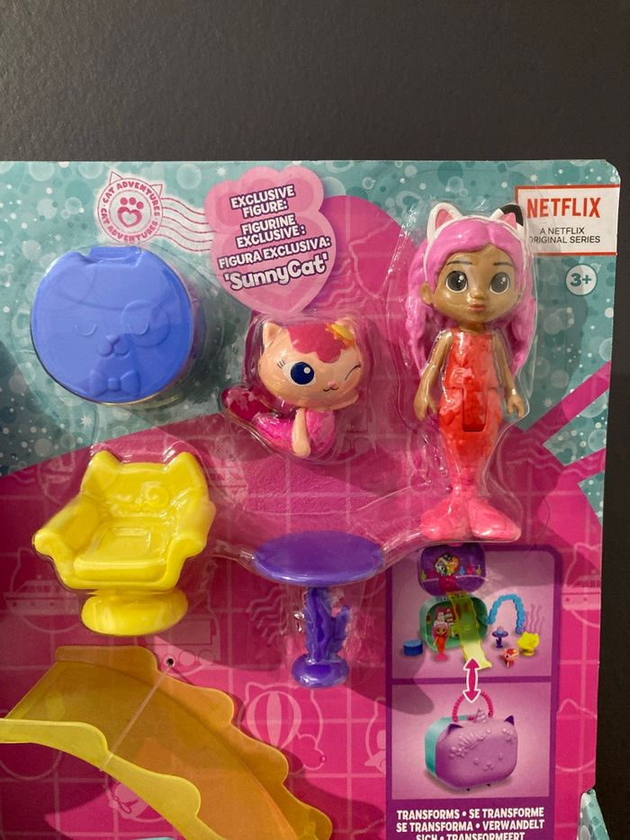 Gabby’s Dollhouse coffret de voyage Paradis des sirènes avec accessoires et personnages neuf sous blister - photo numéro 2