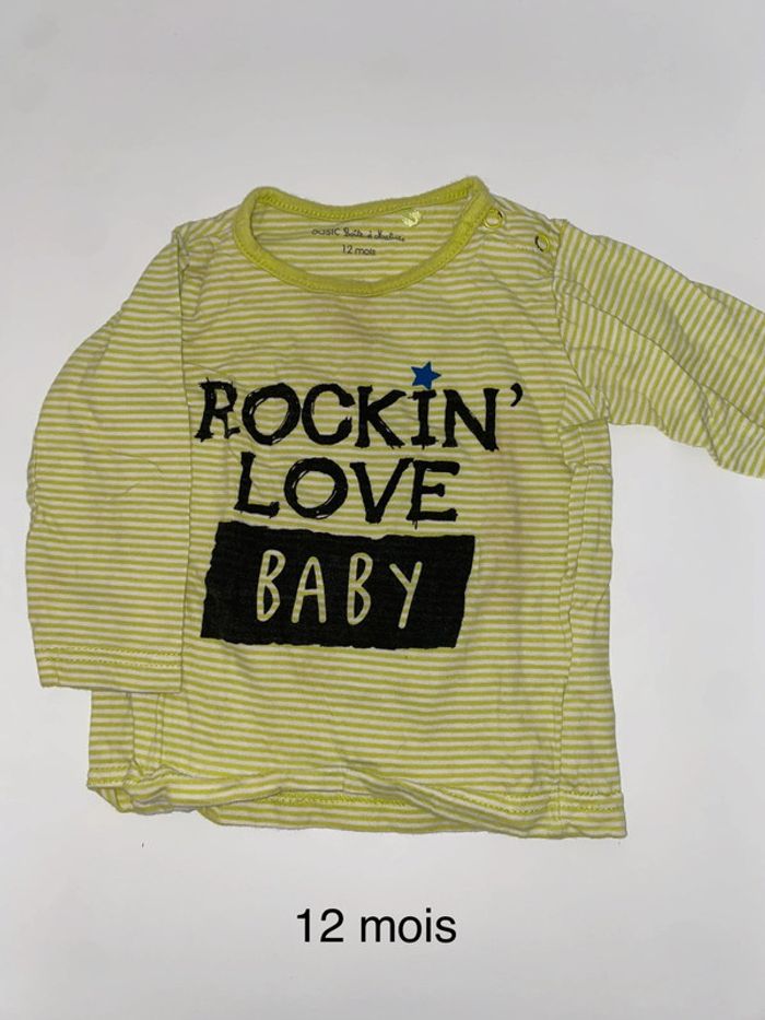 Tee shirt 12 mois