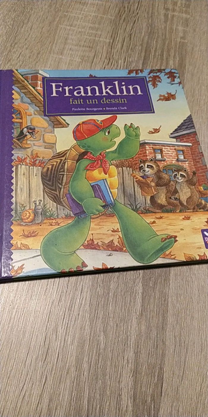 Franklin fait un dessin