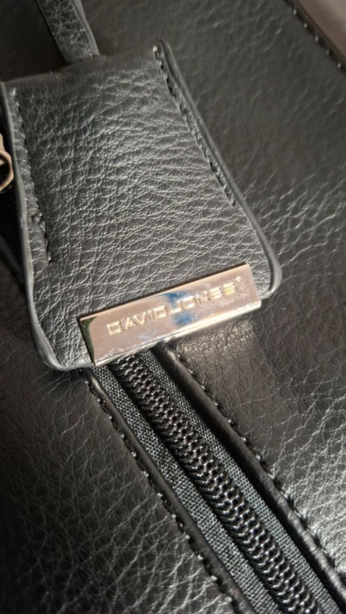 Sac à main bandoulière élégant noir David jones - photo numéro 7