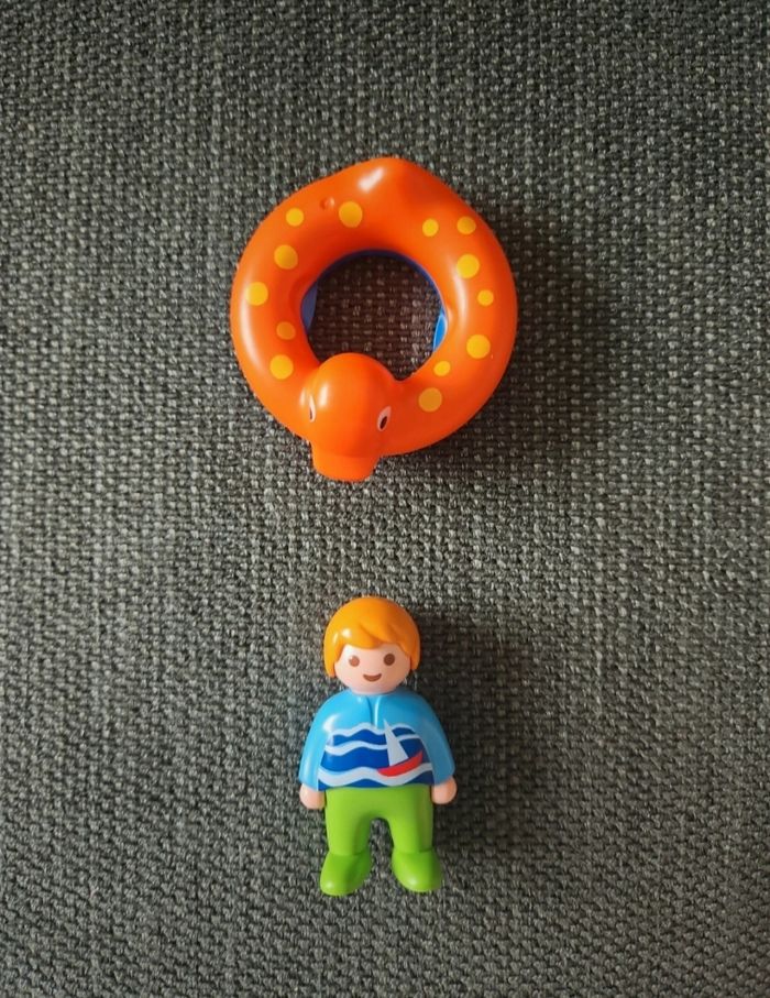 Playmobil 123 enfant avec bouée canard - photo numéro 2